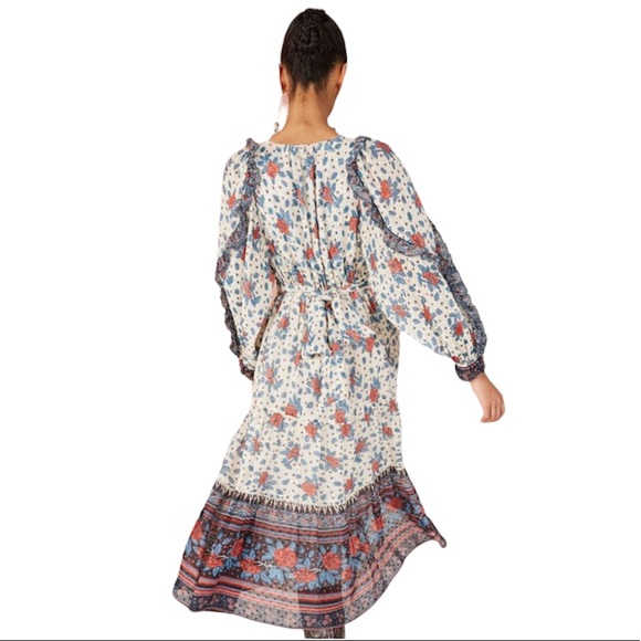 Ulla Johnson Silk Romilly Dress Pristine NWT Size 6 $795 - Picture 3 of 9